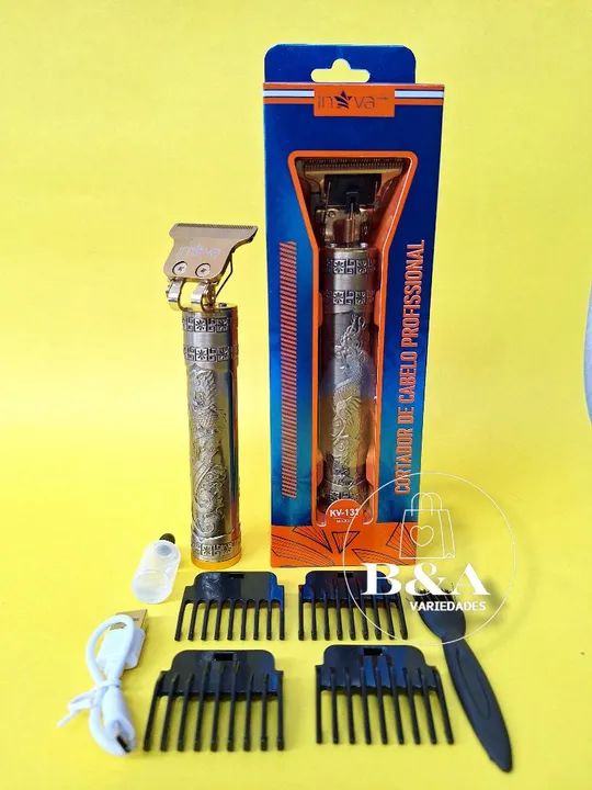 Máquina de Cortar Cabelo Profissional Inova - Acabamento Barba Pezinho - Na Promoção  - Foto 4