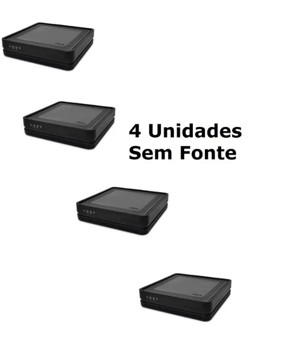 4 Unidades de Hgu Gpon Wi-Fi 2.4G e 5G Sem Fontes