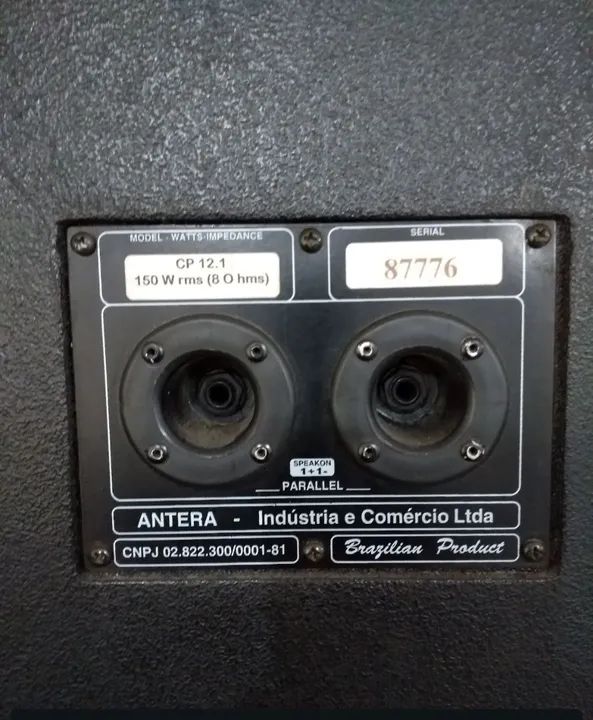 Caixa Antera Ativa e Passiva 12" - Foto 3