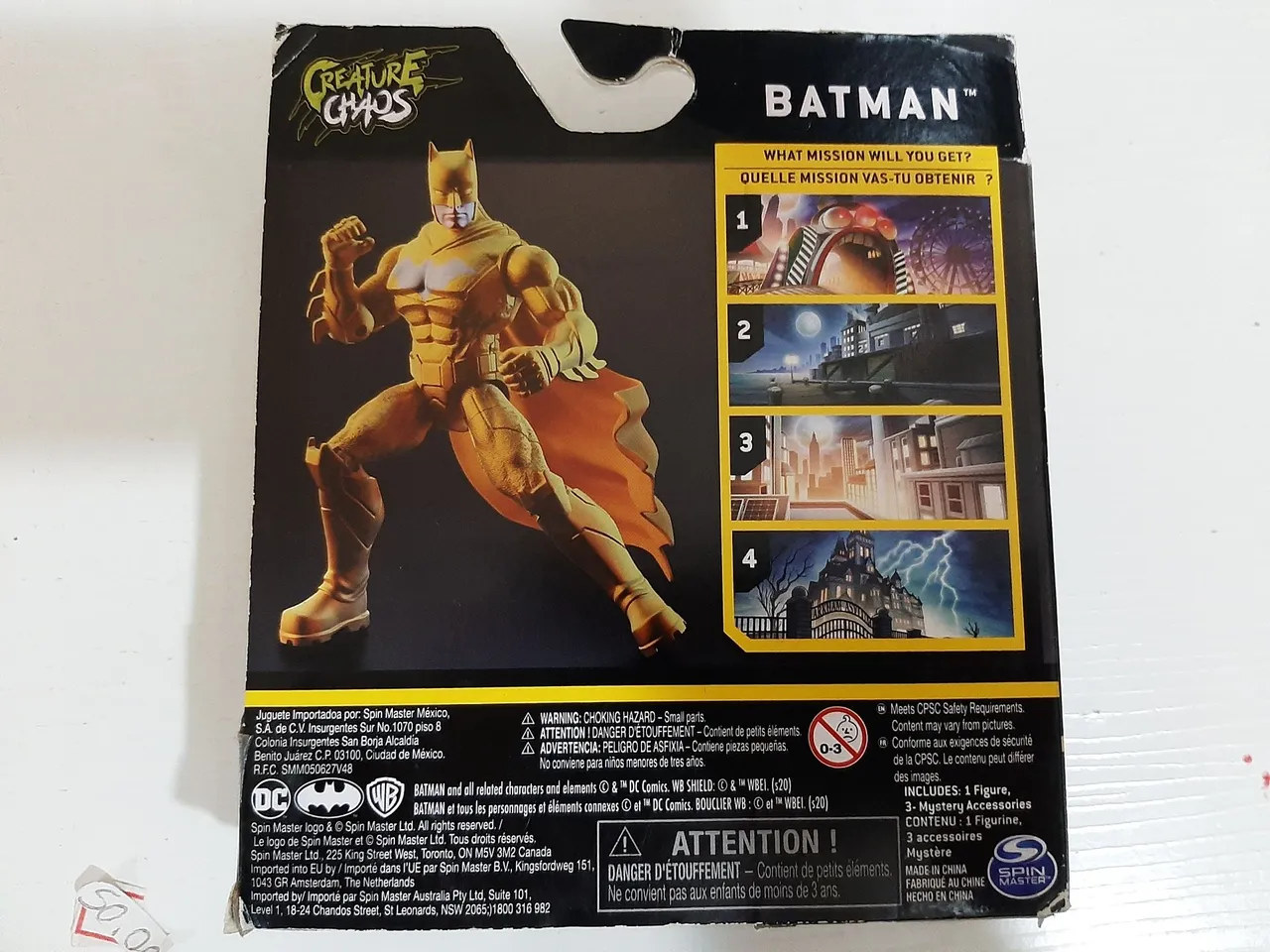 Batman Creature Chaos - Figura de Ação