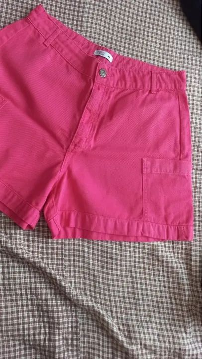Short rosa feminino - Foto 2