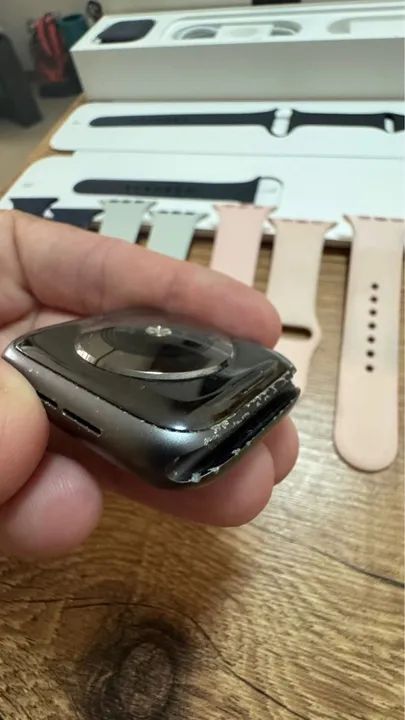 Apple Watch Series 5 - Preto - 44mm - Foto 5