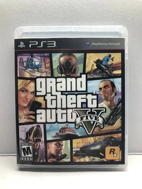 GTA V com mapa Playstation 3 PS3 em Uberlândia e Uberaba.