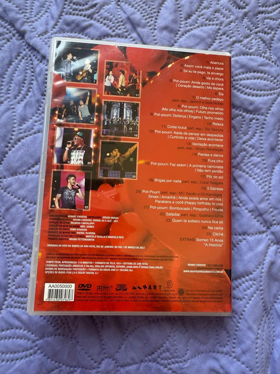 DVD Sorriso Maroto 15 anos  - Foto 2
