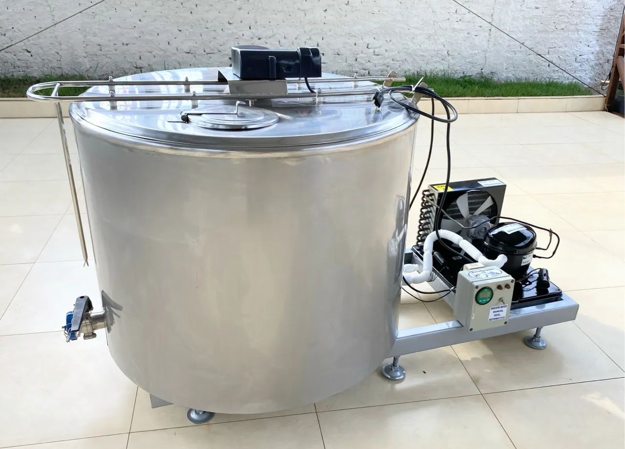 Tanque Inox Revisado Pronto pra uso 300 Litros Refrigeração  Leite 220v - Foto 2