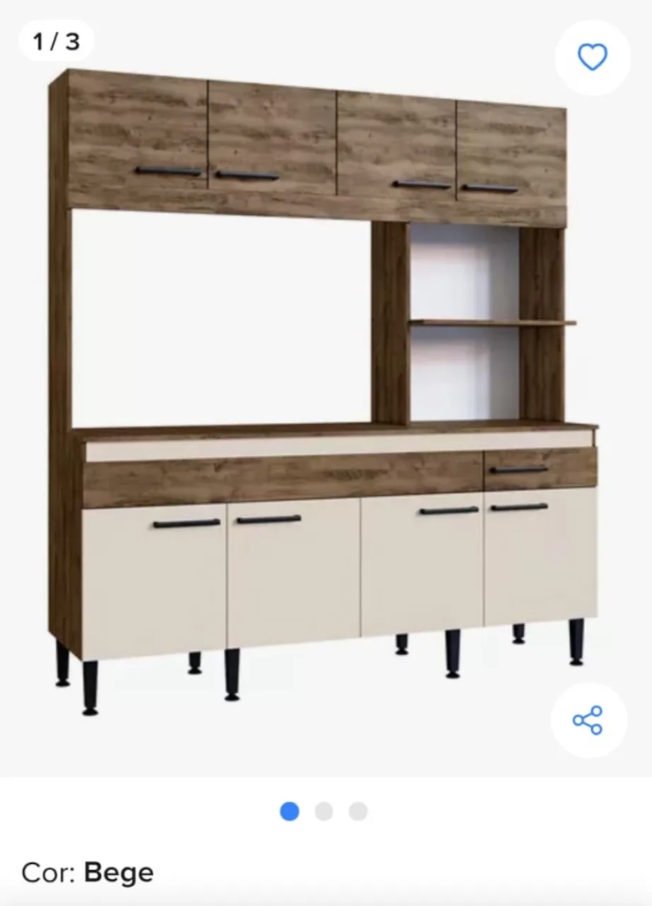 Vendo Cozinha Completa (8 portas + 1 gaveta)