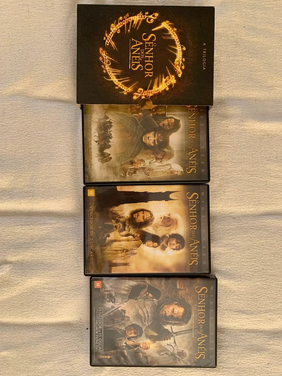 Box DVD Trilogia Senhor dos Anéis Original - Foto 2