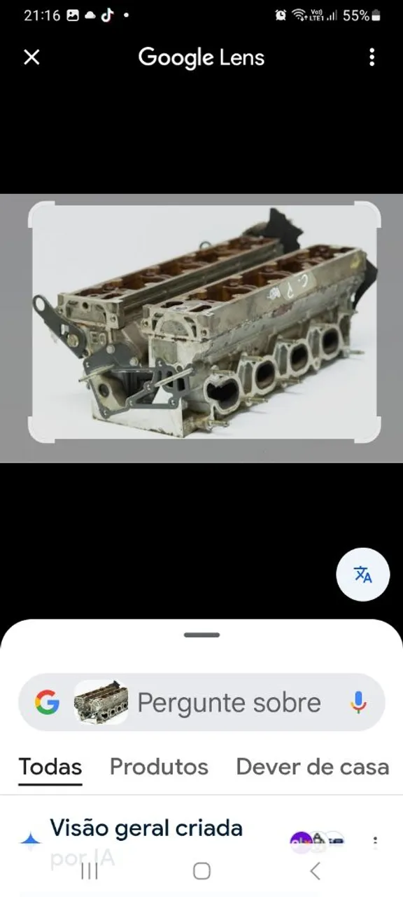 Cabeçote de motor - Peça Automotiva