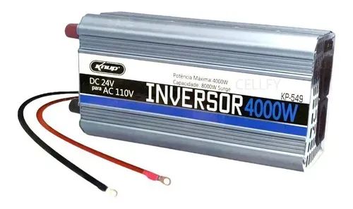 Inversor Tensão 24v 110v 4000w Transformador Onda Senoidal 2000w Nominal - Foto 2