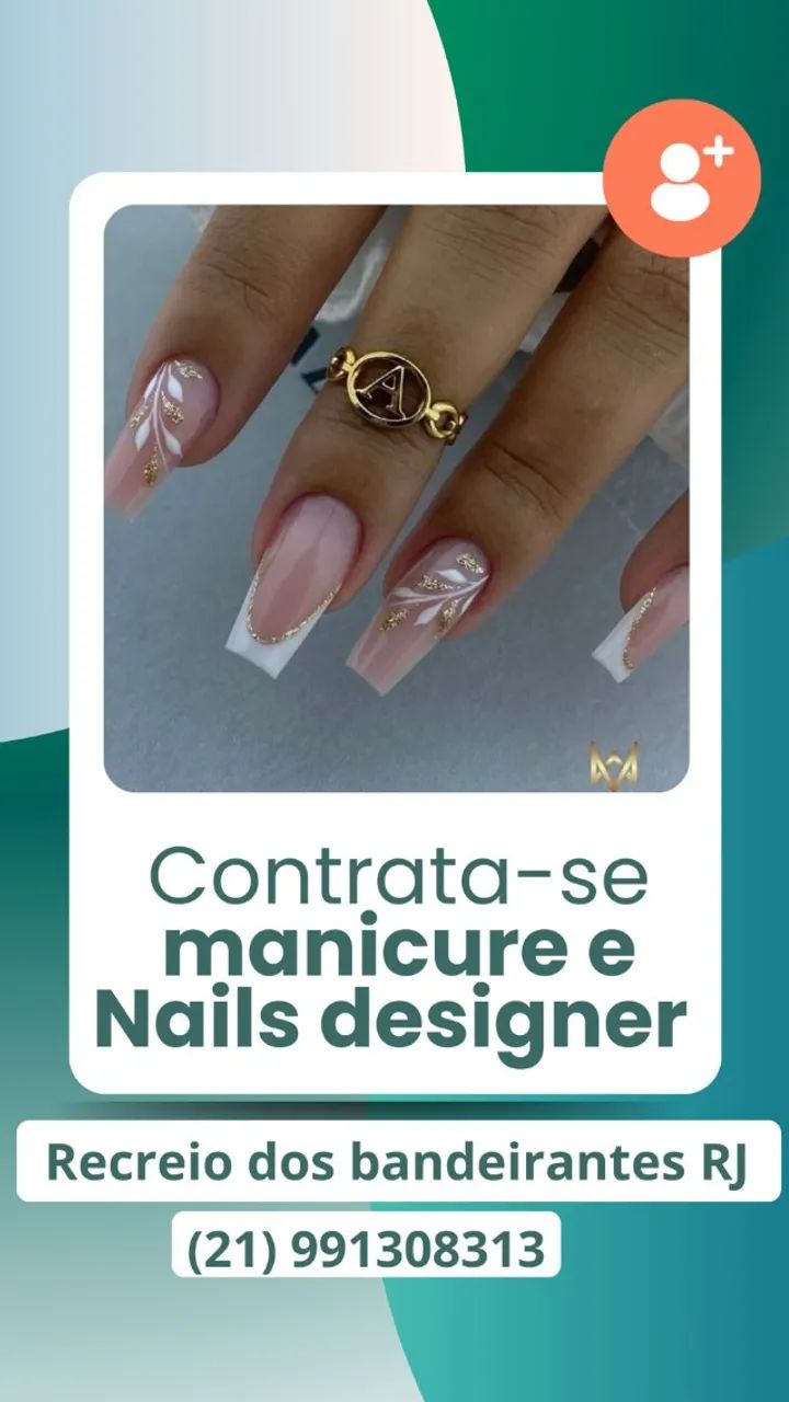 Vaga de Nell e Manicure no Recreio dos Bandeirantes RJ