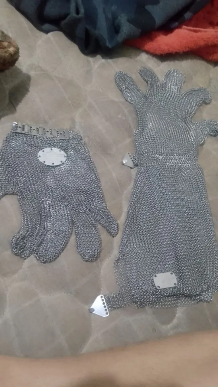 Luvas de aço inoxidável para açougueiro/cozinha