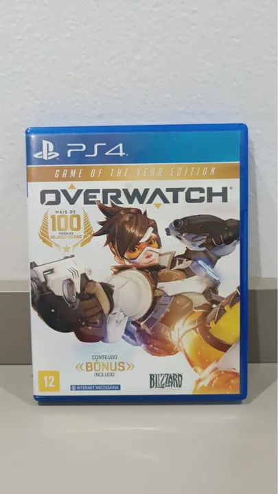 Overwatch Game of the Year Edition PS4 - Mídia física