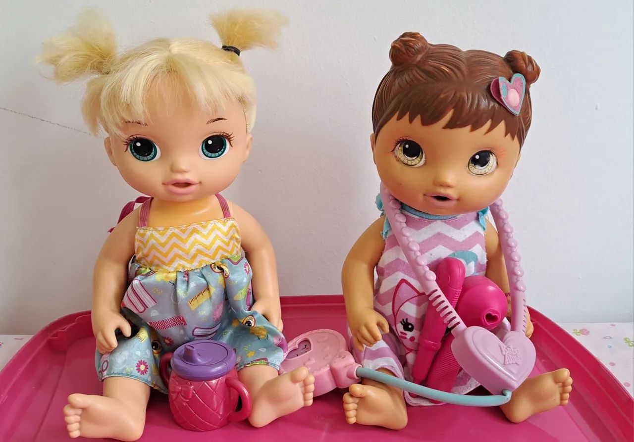 Bonecas Baby Alive - Dupla Divertida!