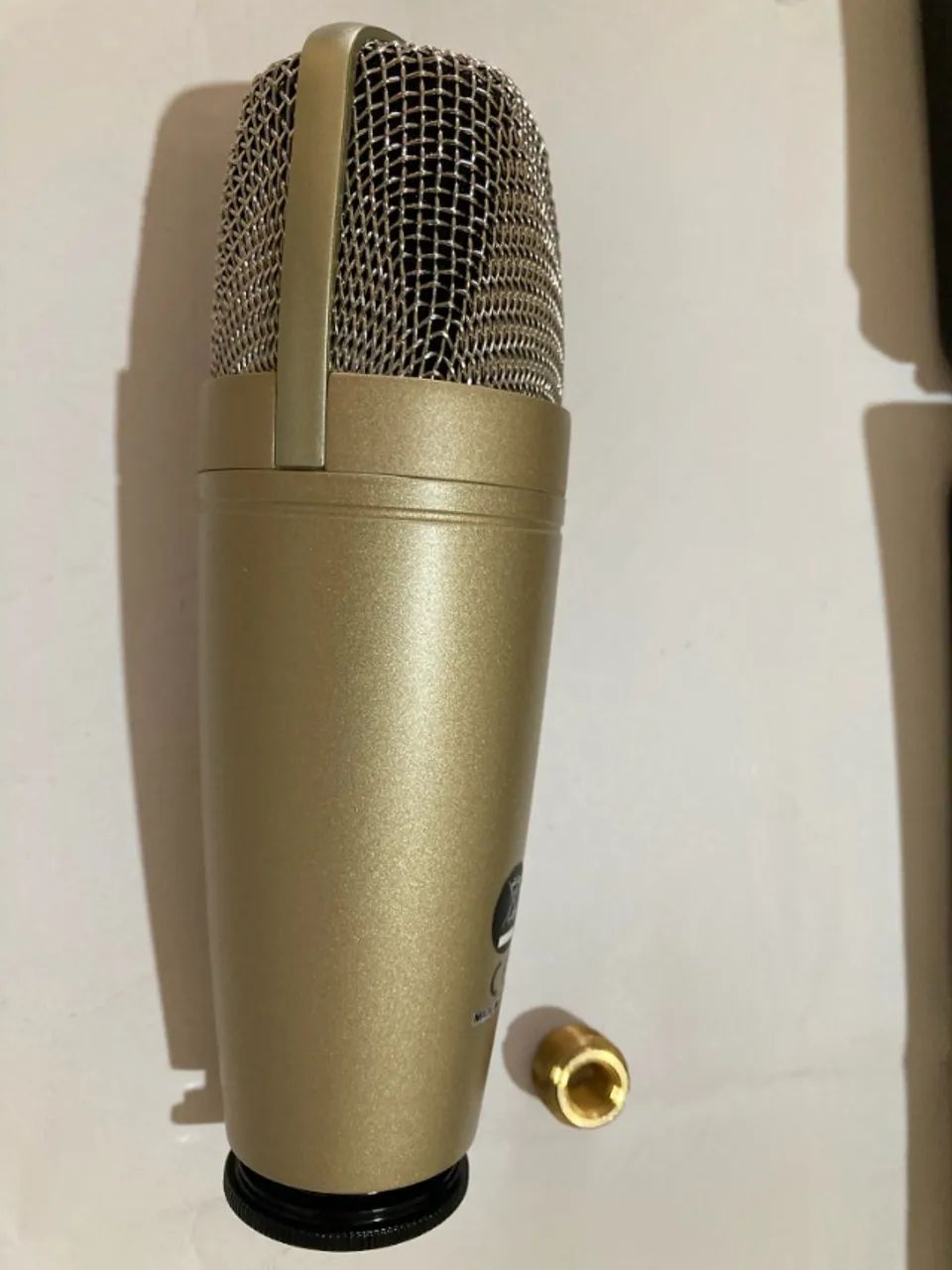 Quase Novo! Microfone Condensador Behringer C1 Dourado + de 30% OFF - Foto 2
