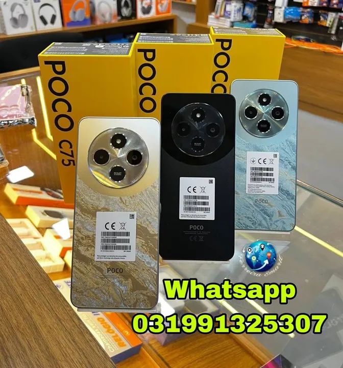Poco C75 Lançamento Xiaomi (Original - Novo - Garantia - Frete Grátis - Brindes 
