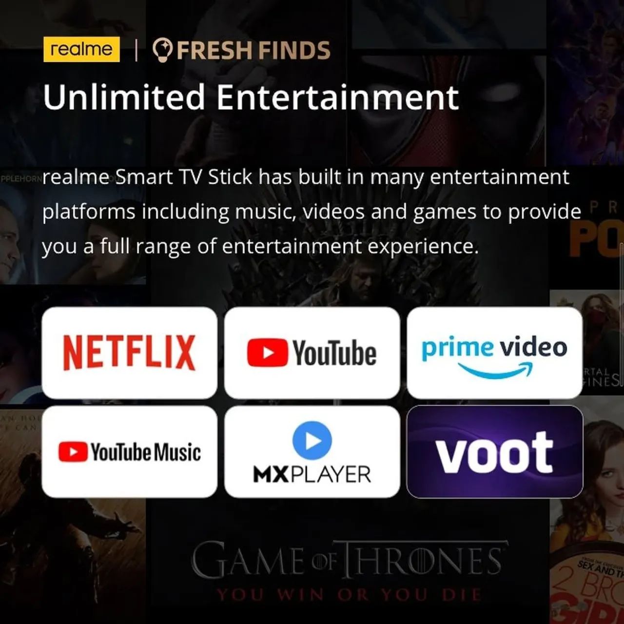 Realme Tv Stick 4K 60fps hdr10/2gb+8gb/Google Tv/ Chromecast Integrado/comando de voz - Foto 5