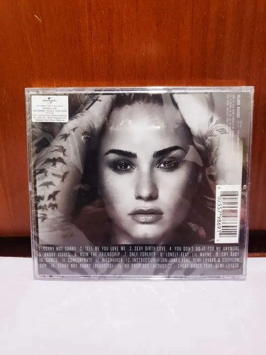 Cd Demi Lovato Tell Me You Love Me (Malásia) - Foto 2