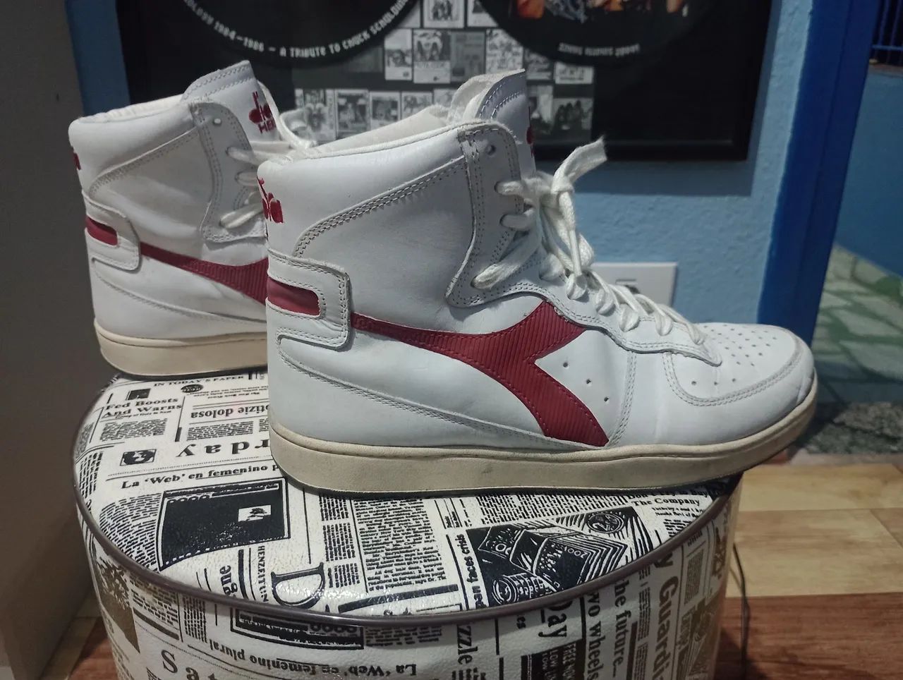 Tênis Cano alto Diadora 1984 (número 37/38) - Foto 5