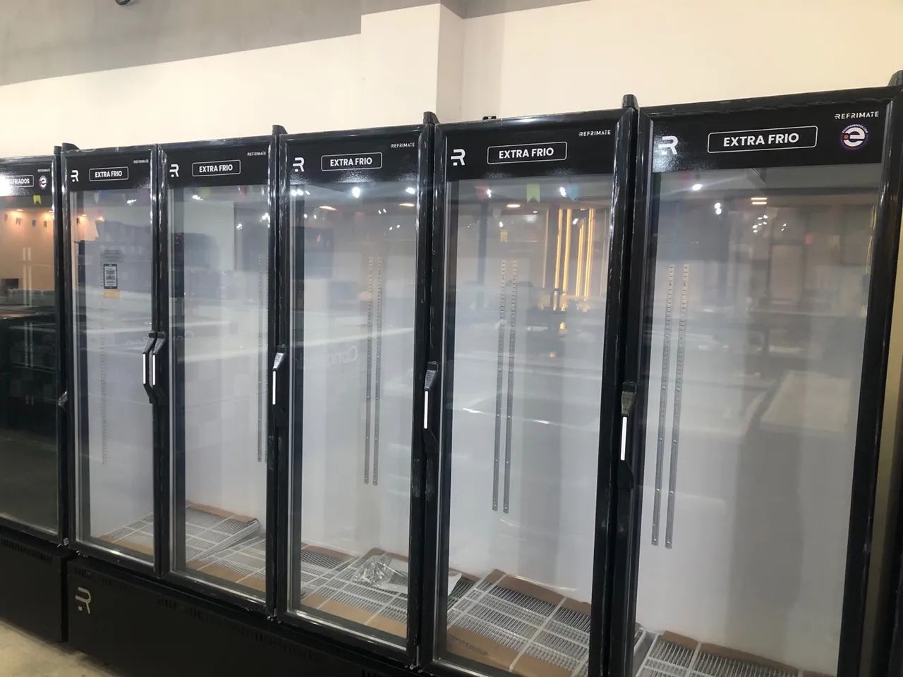 Expositor extra frio 5 portas 