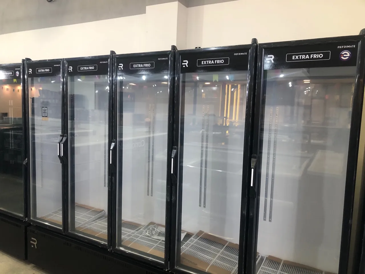 Expositor extra frio 5 portas