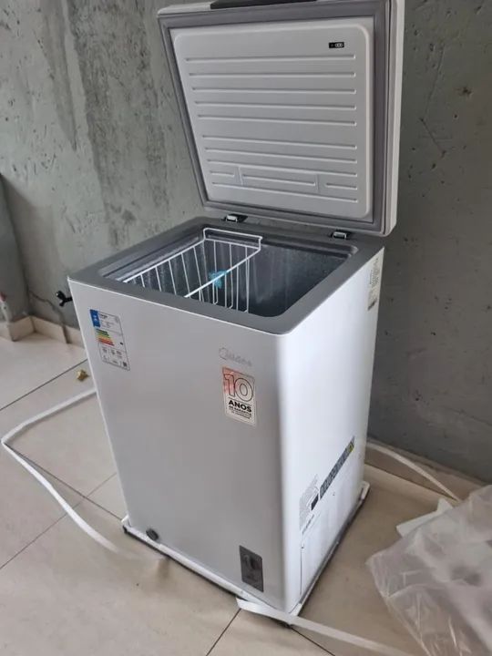 Freezer Vertical Midea 100 Litros - Foto 4