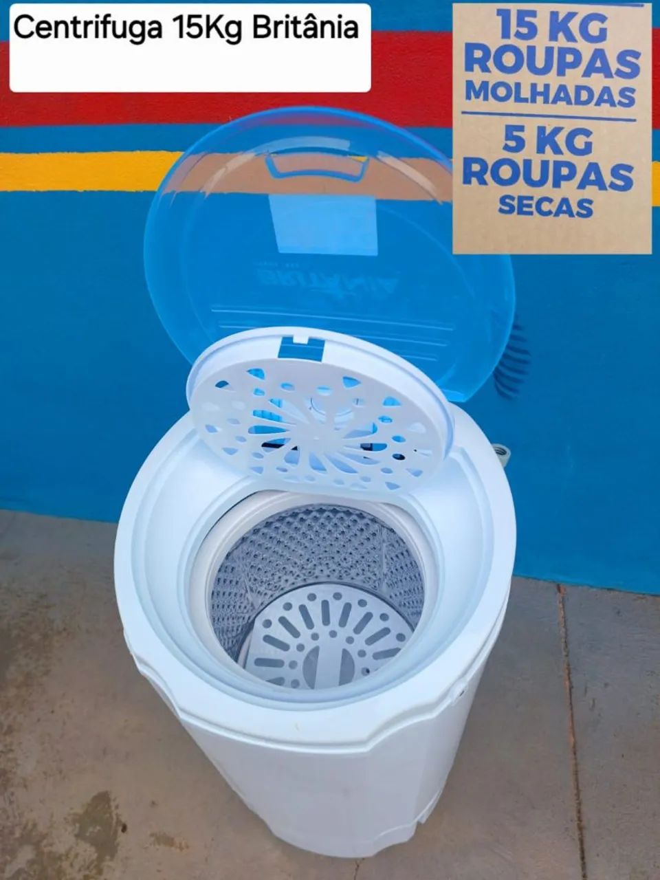Centrífuga de Roupa Britânia 15kg - Foto 2