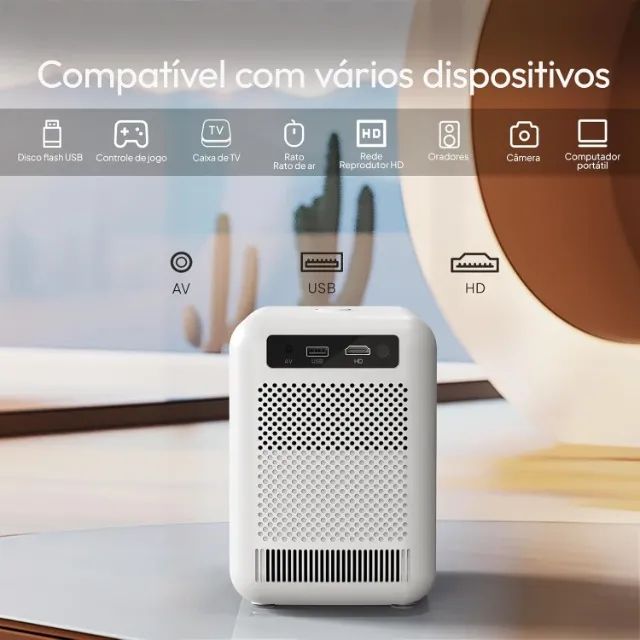 Projetor Android Byintek Love U4 PROMOÇÃO - Foto 4