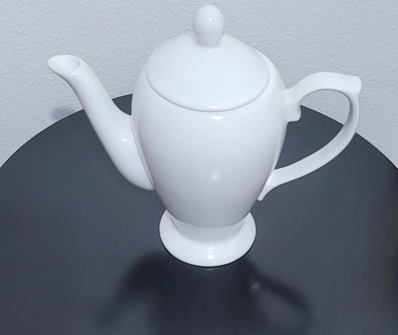 Bule de Porcelana Branco Oxford - Foto 2