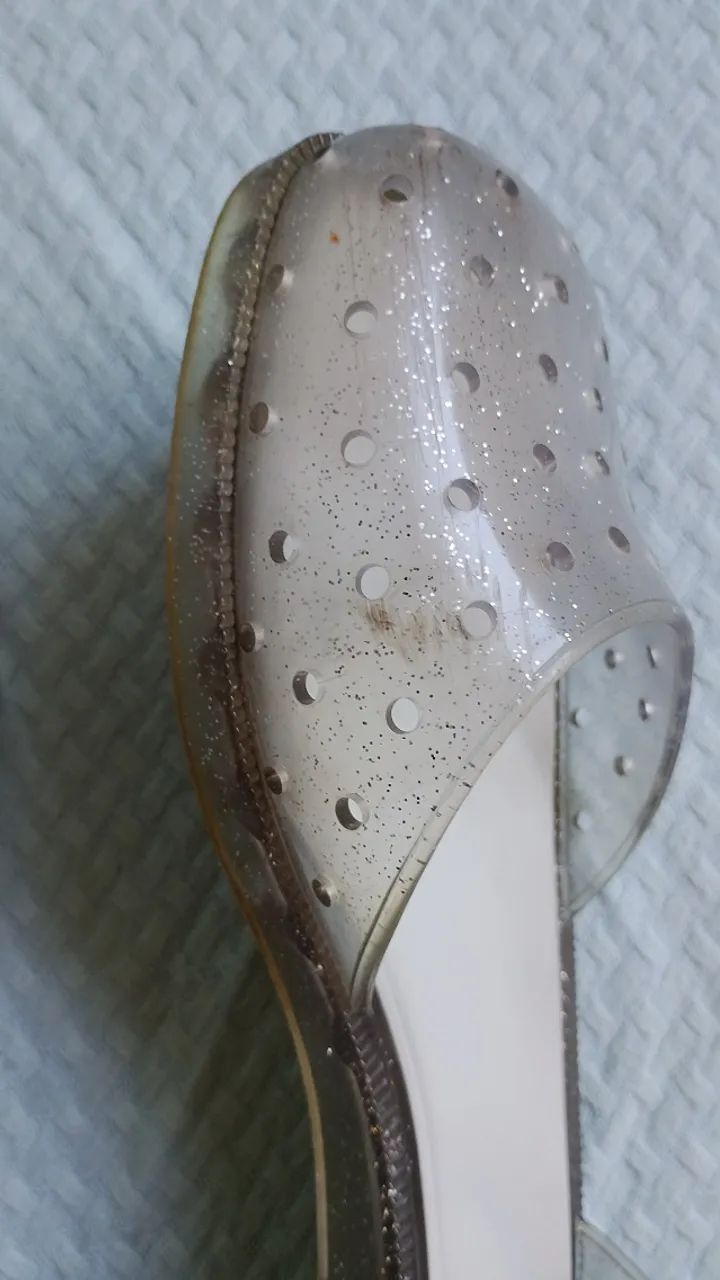 Sandália Melissa Furadinha tamanho 39 - Foto 2