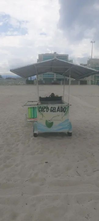 Carrinho de Coco Gelado - Praia - Foto 3