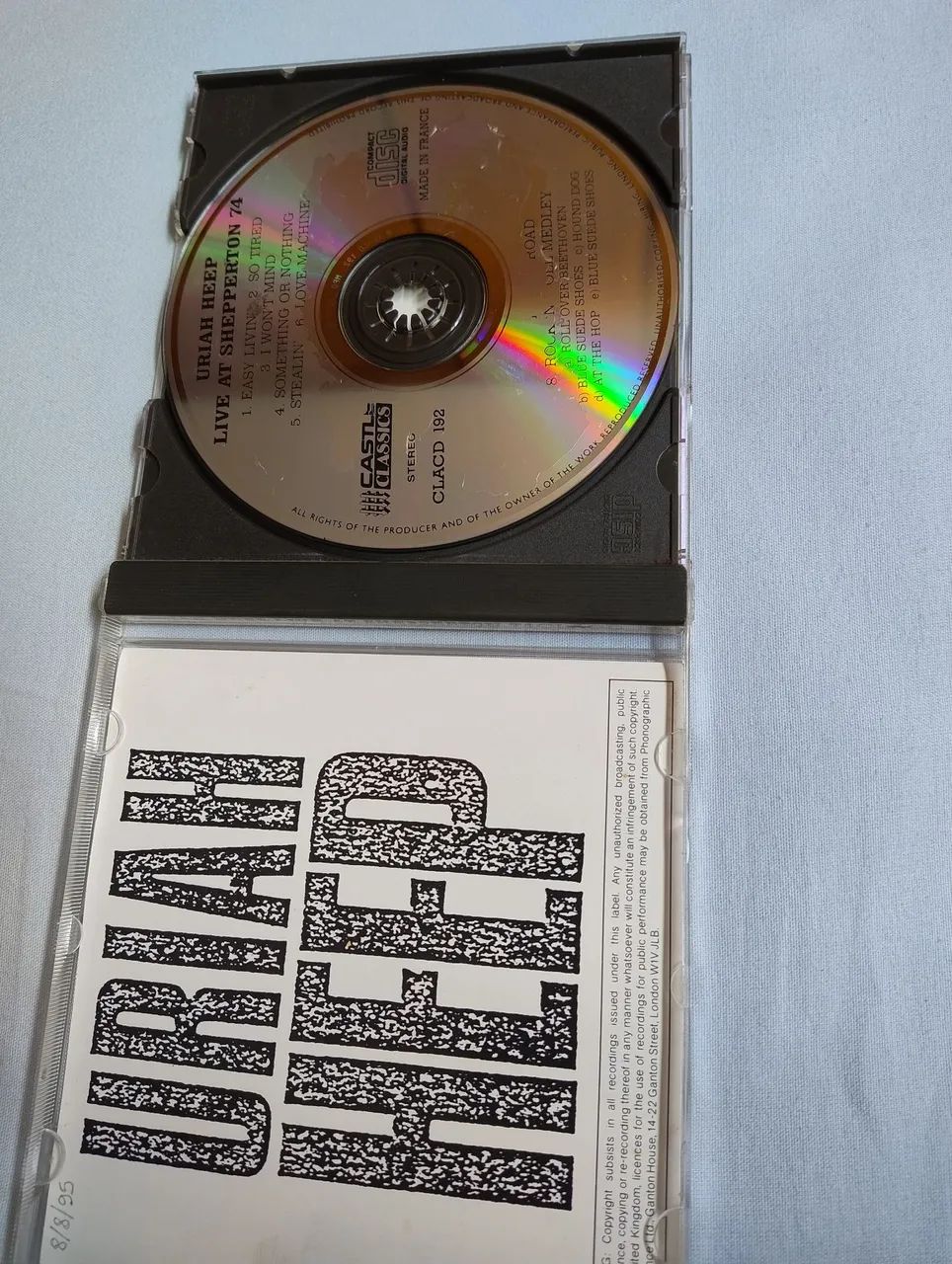 CD Uriah Heep live Shepperton 74 - Foto 3
