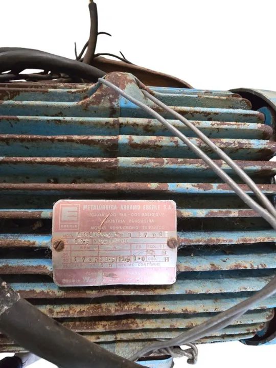 Motor Eberle 12,5 cv 220,380 v 1730 rpm  - Foto 3