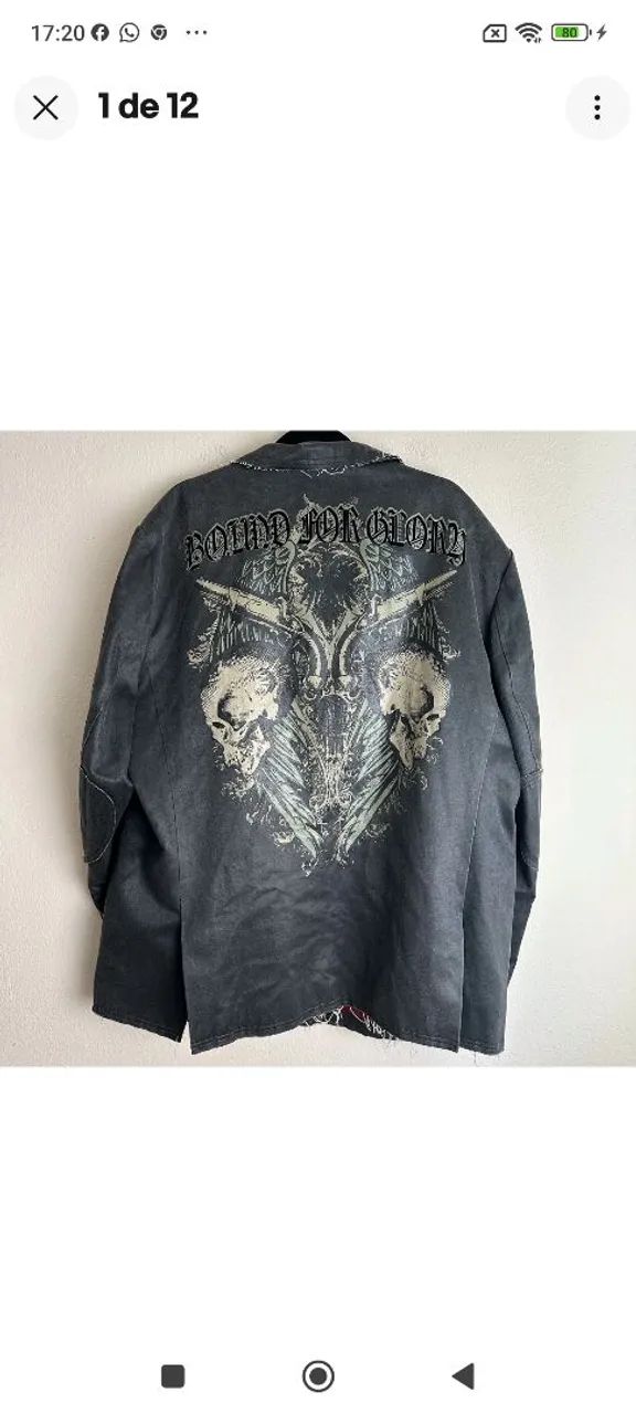 Rock star saco blazer archaic( de affliction) - Foto 4