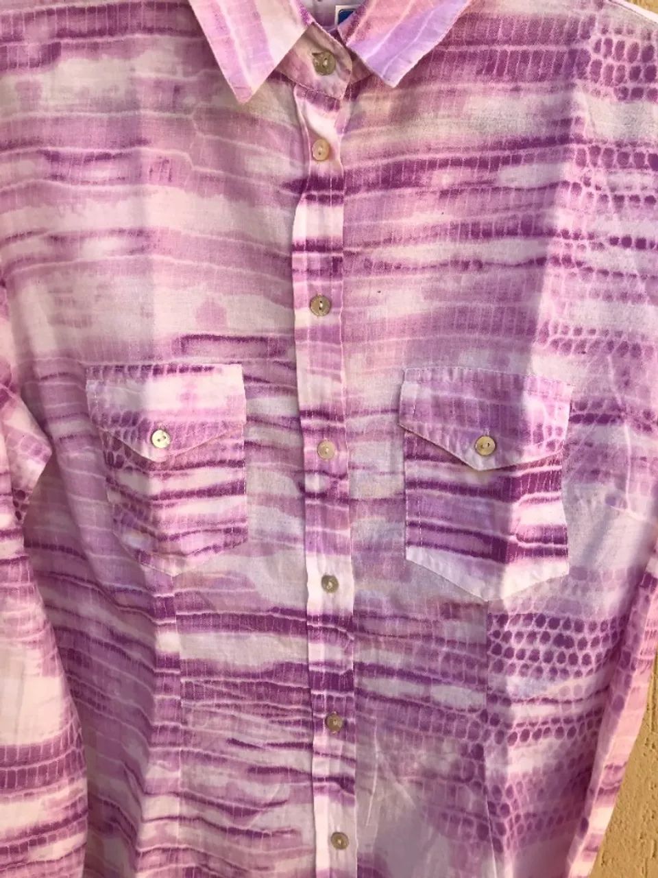 Camisa Rosa E Branco da Marca Le Lis Blanc  - Foto 2
