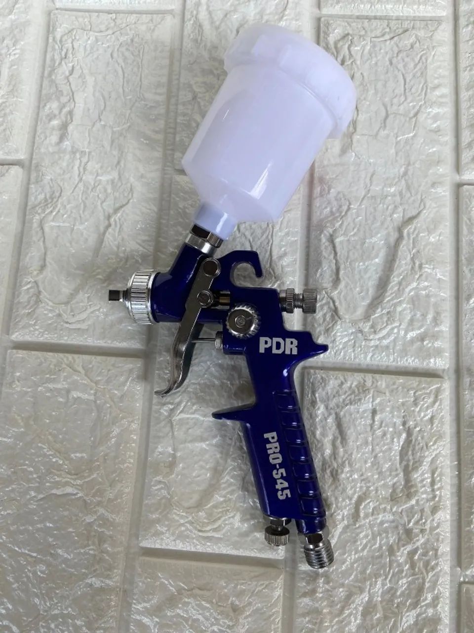  Pistola de Pintura Gravidade HVLP Mini PDR-PRO 535 Bico 0.8 mm 125 ML