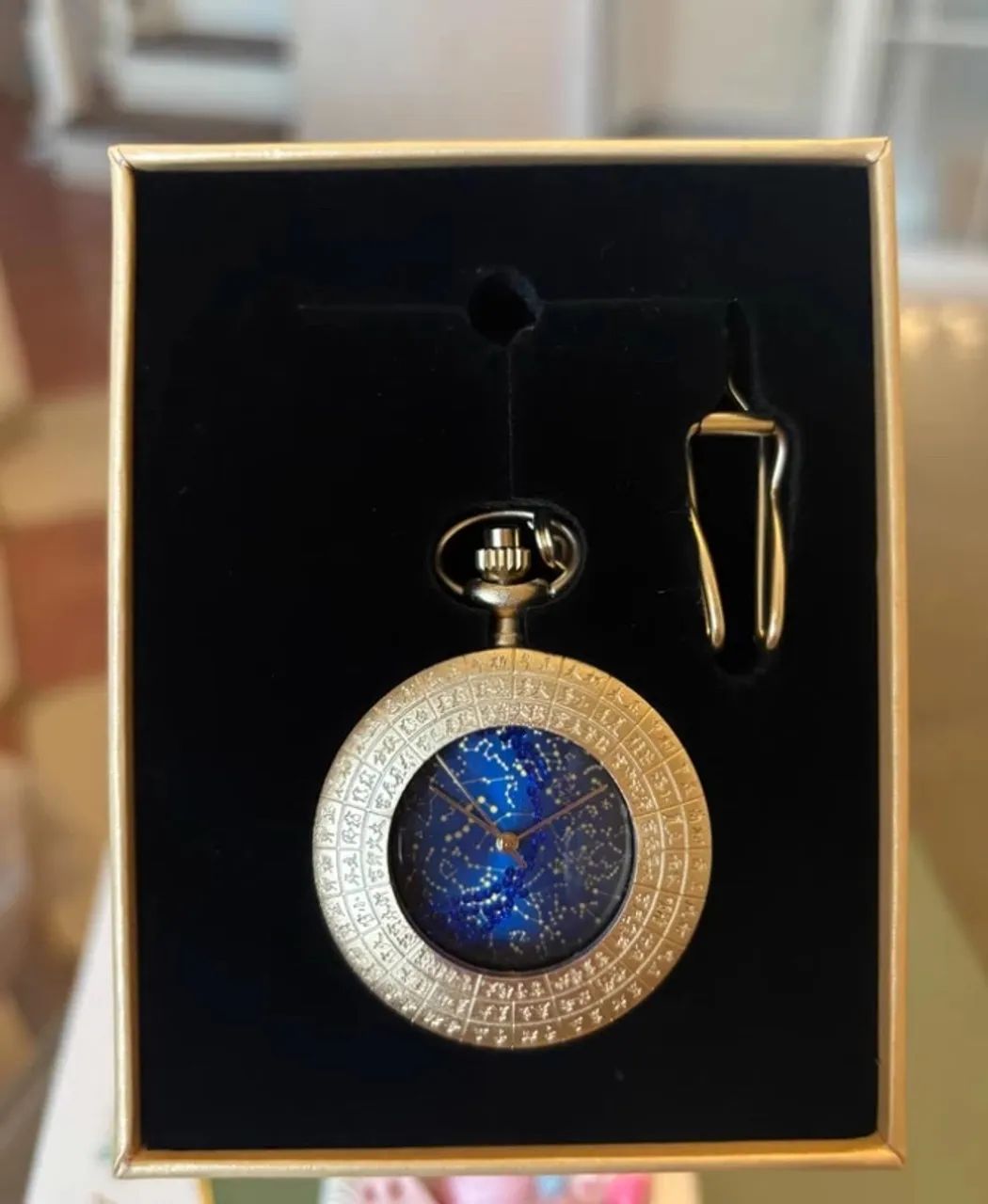 Relógio de bolso estrelas astro com design celestial - Foto 4