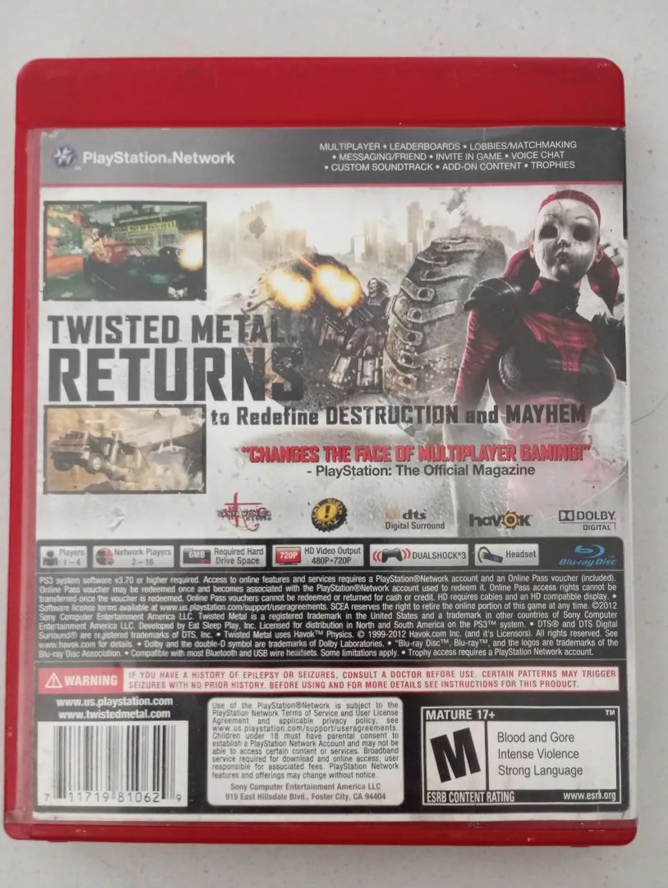 Twisted Metal - PS3 - Foto 4