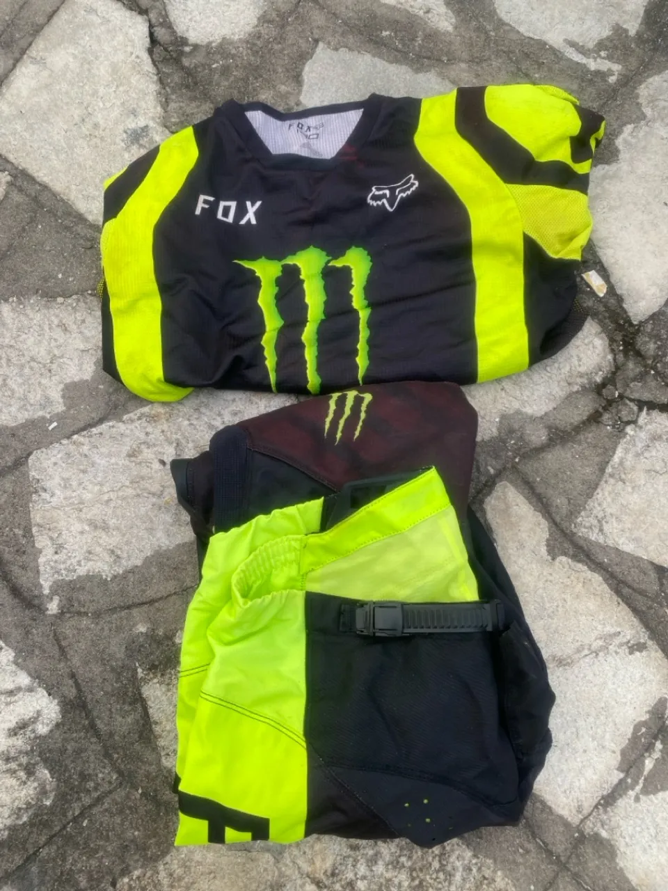 Conjunto Fox 180 Monster Motocross - Original