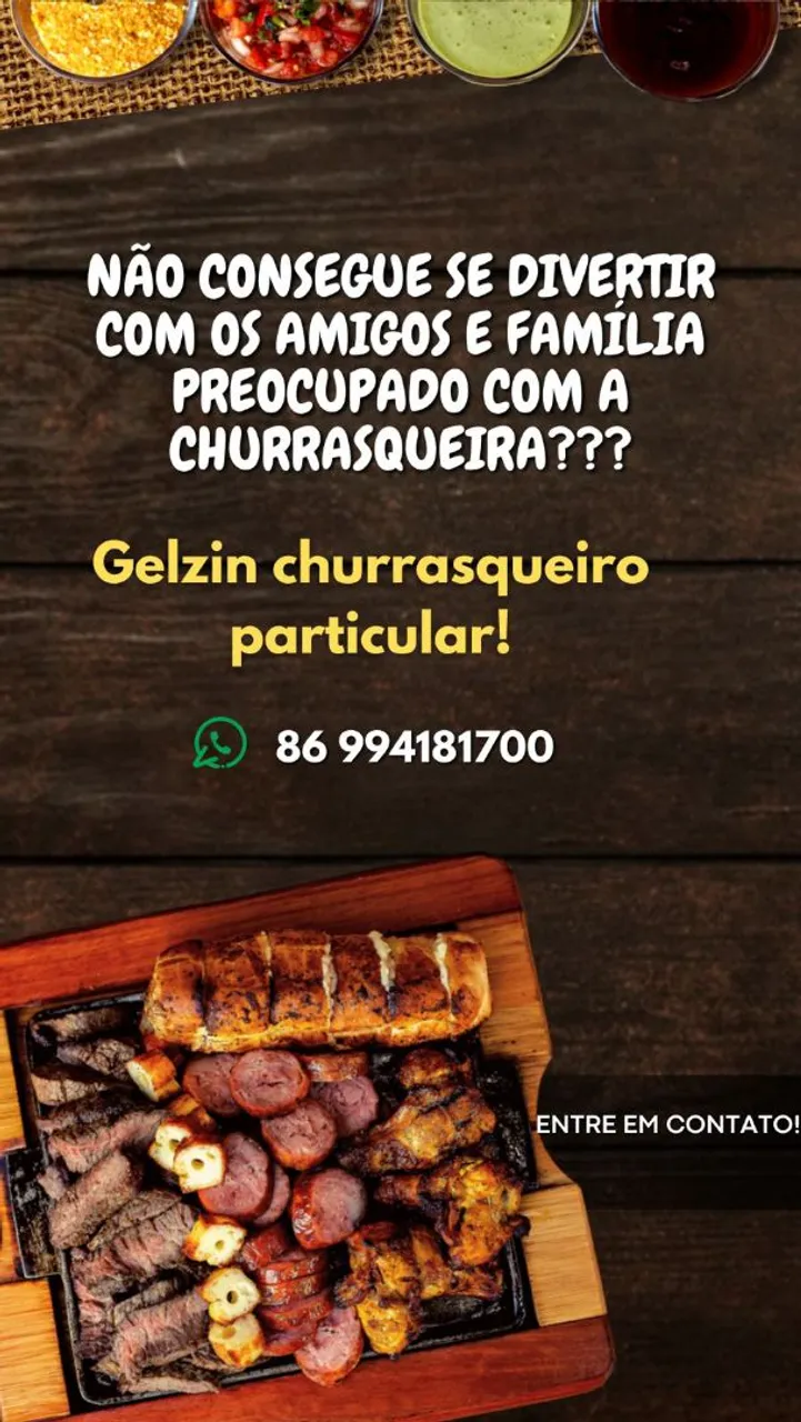 Churrasqueiro profissional