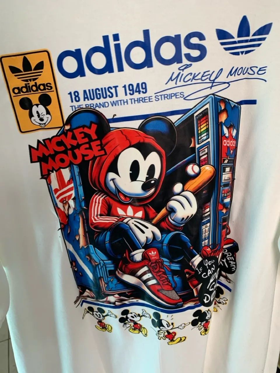 Camiseta Adidas Mickey Mouse - Foto 3