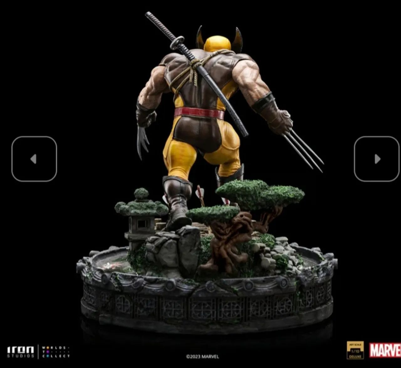 Wolverine Unleashed Deluxe Iron Studios - Foto 5