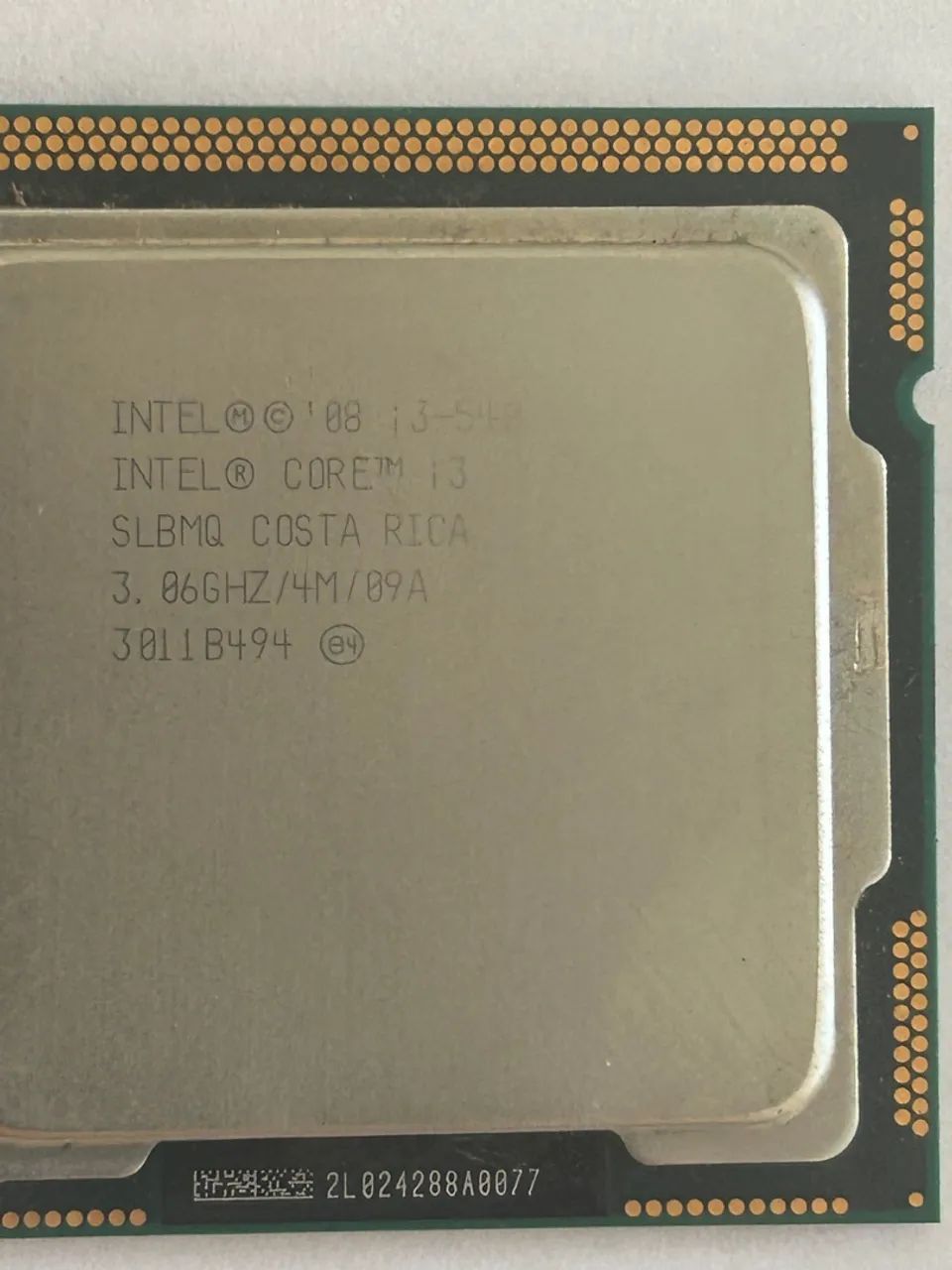 Processador intel I3-540 LGA 1156