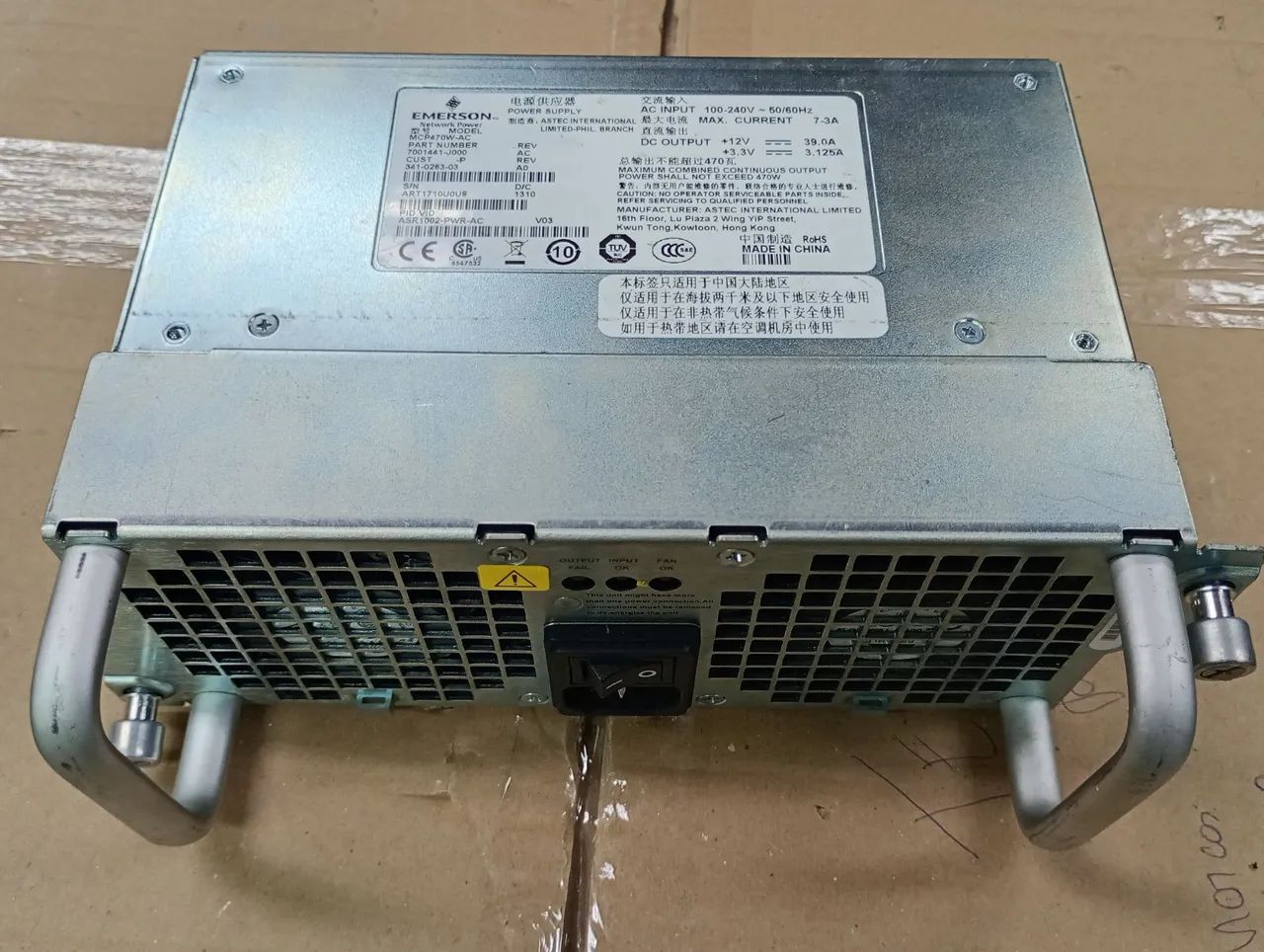 Fonte Roteador Cisco 
