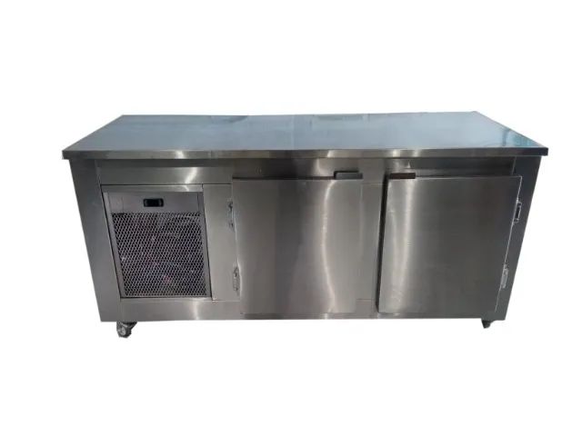 balcão freezer sob medida inox  - Foto 3