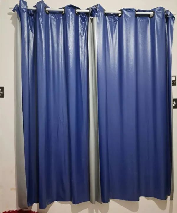 Cortinas blackout azul marinho  - Foto 3