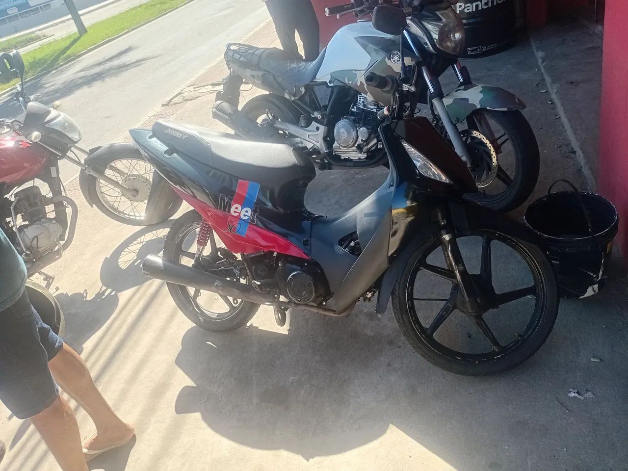 Vendo moto dafra zig 50cc - Foto 3