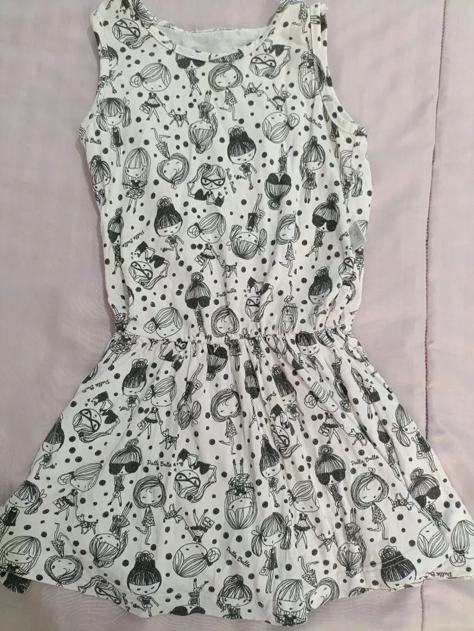 Vestido Infantil Pulla Bulla com shorts embutido Tam 2