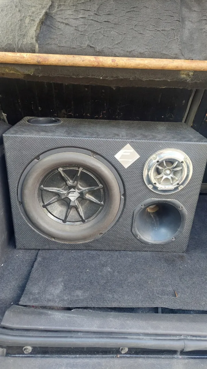 Caixa de Som Automotiva Falcon - Subwoofer 12" + Módulo 950W