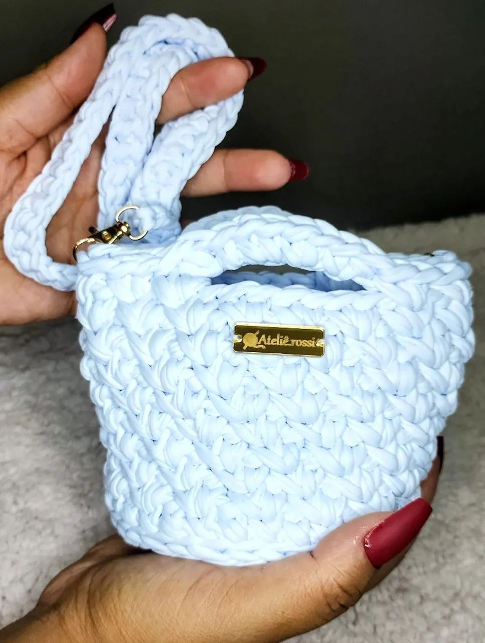 Bolsa infantil em crochê 64314492013186120