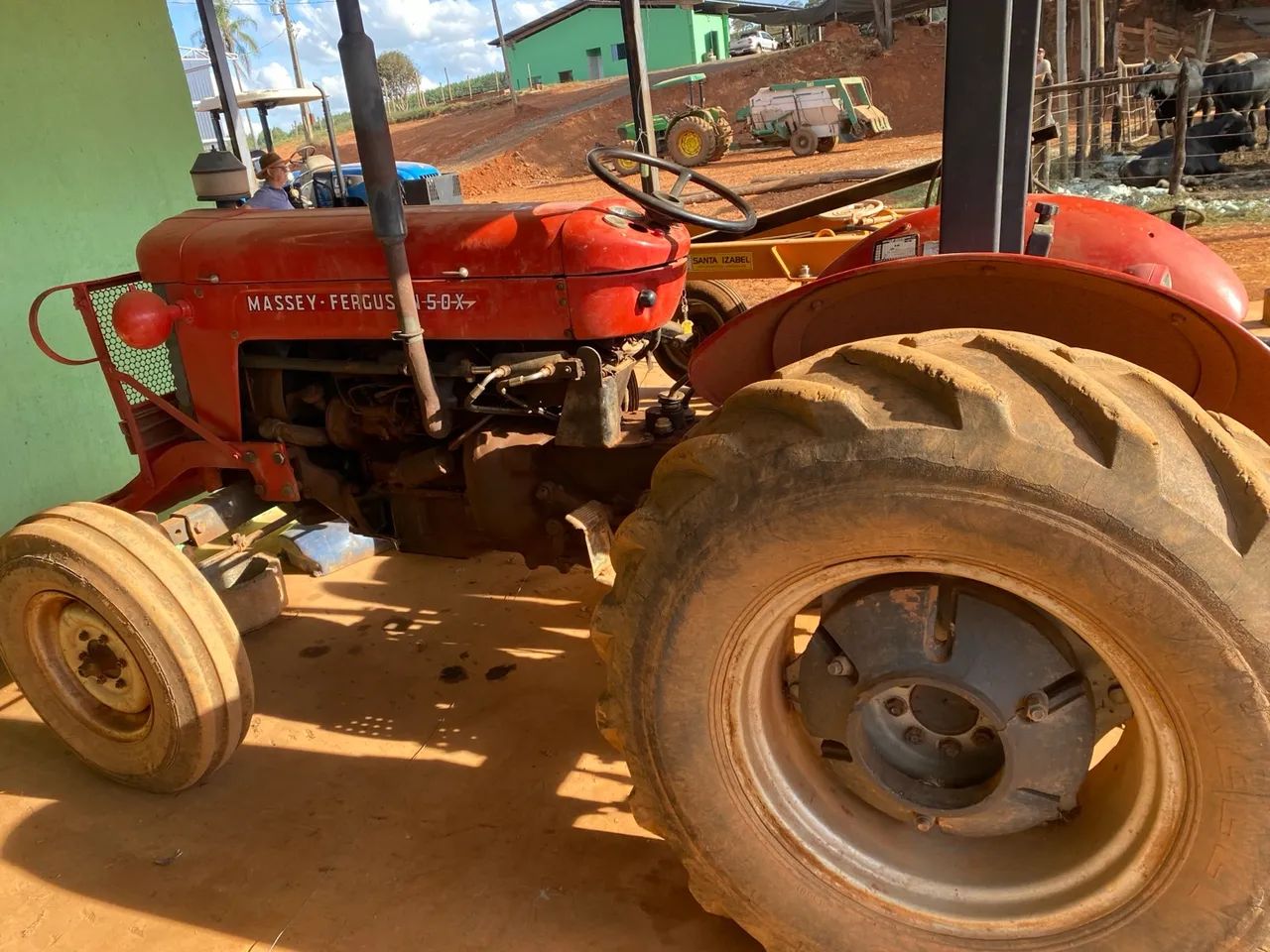 MF 50X COM DIREÇÃO HIDRÁULICA  - Foto 3